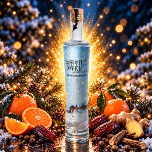 Devil’s Dyke Distillery Winter Edition London Dry Gin bottle