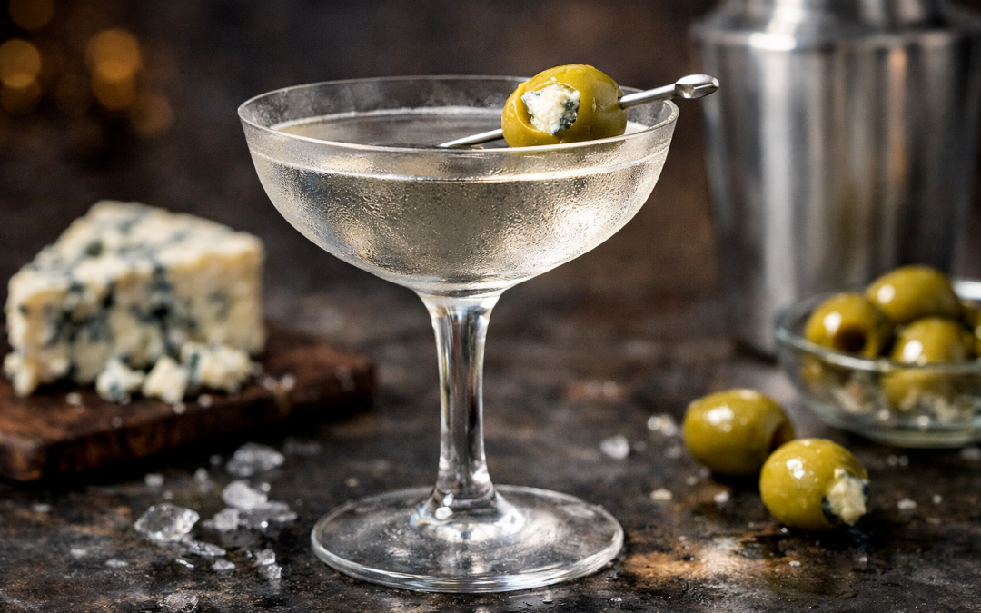 Blue Cheese Martini