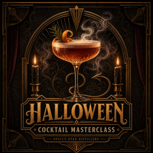 Halloween Cocktail Masterclass at the 1731 Speakeasy near Brighton